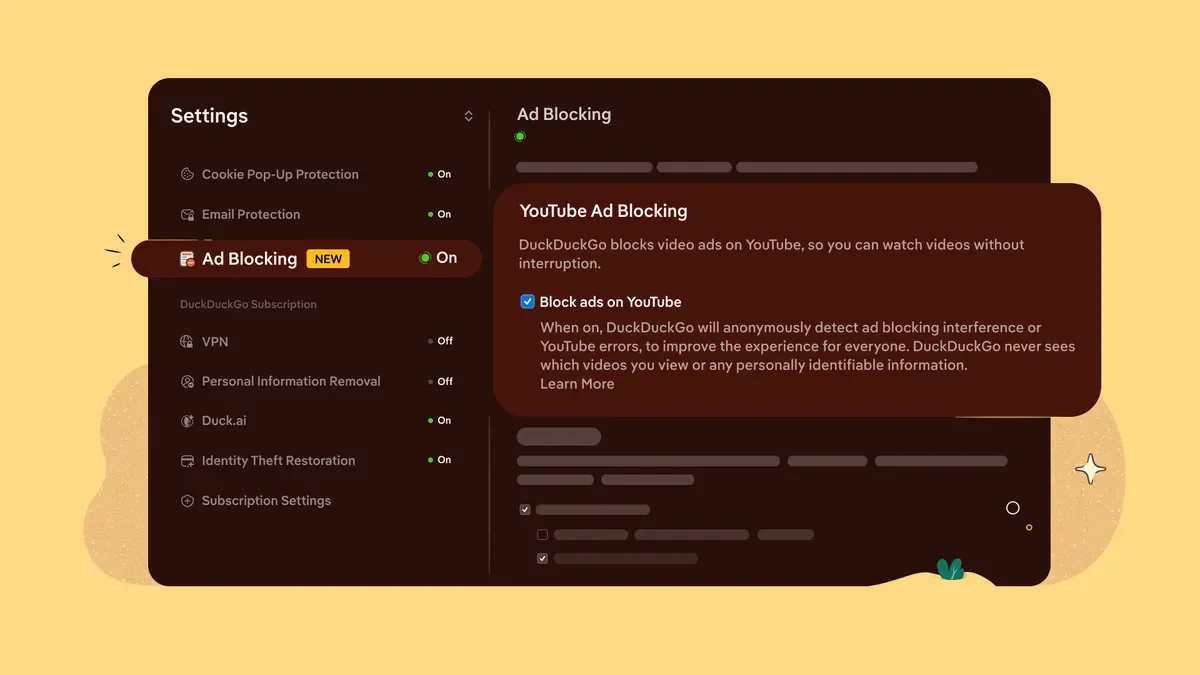 DuckDuckGo Browser Expands YouTube Ad Blocking Across Desktop and iOS