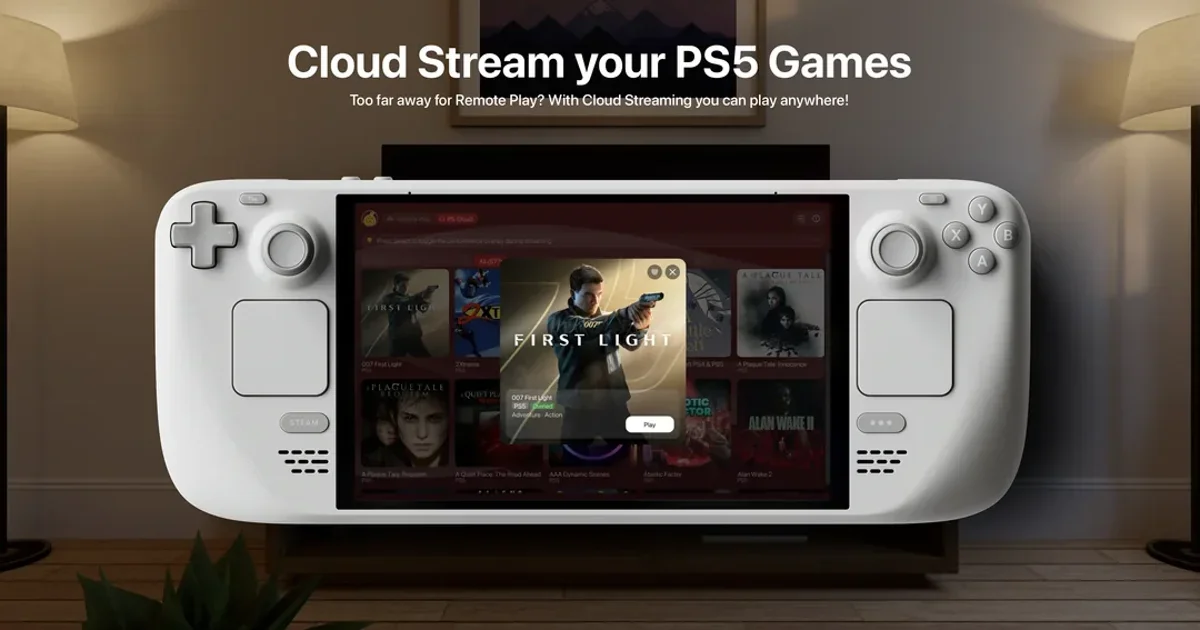 Steam Deck gains PS Plus cloud streaming via new Asobi playtest