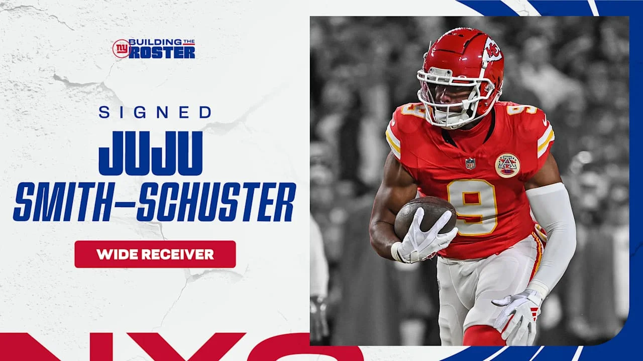 Giants Sign JuJu Smith-Schuster, Release Jason Sanders