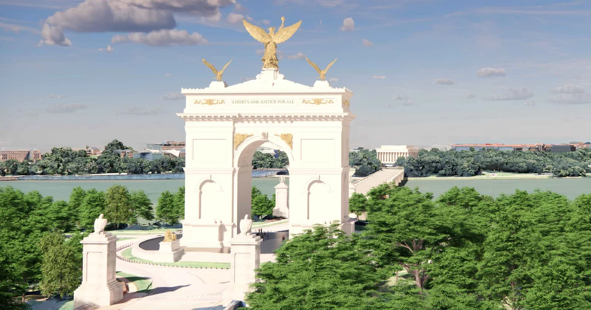 Trump Arch Gets Preliminary Green Light, Sparks DC Skyline Debate
