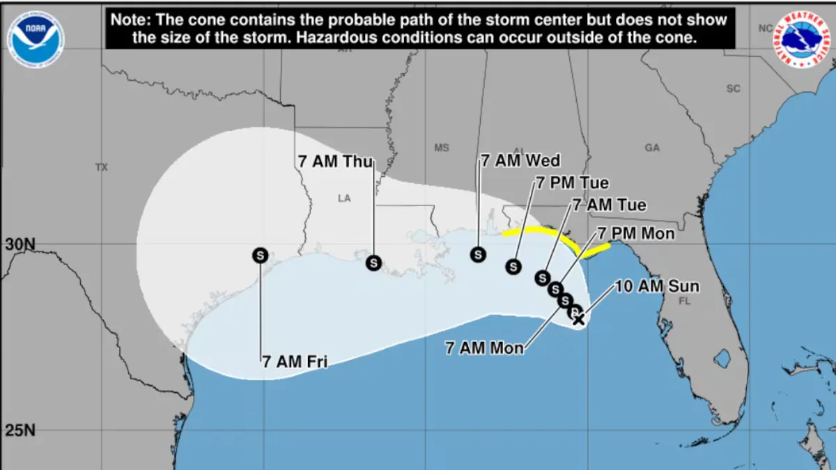 Florida Tropical Depression Could Become Bertha, Bringing Gulf Coast Rain