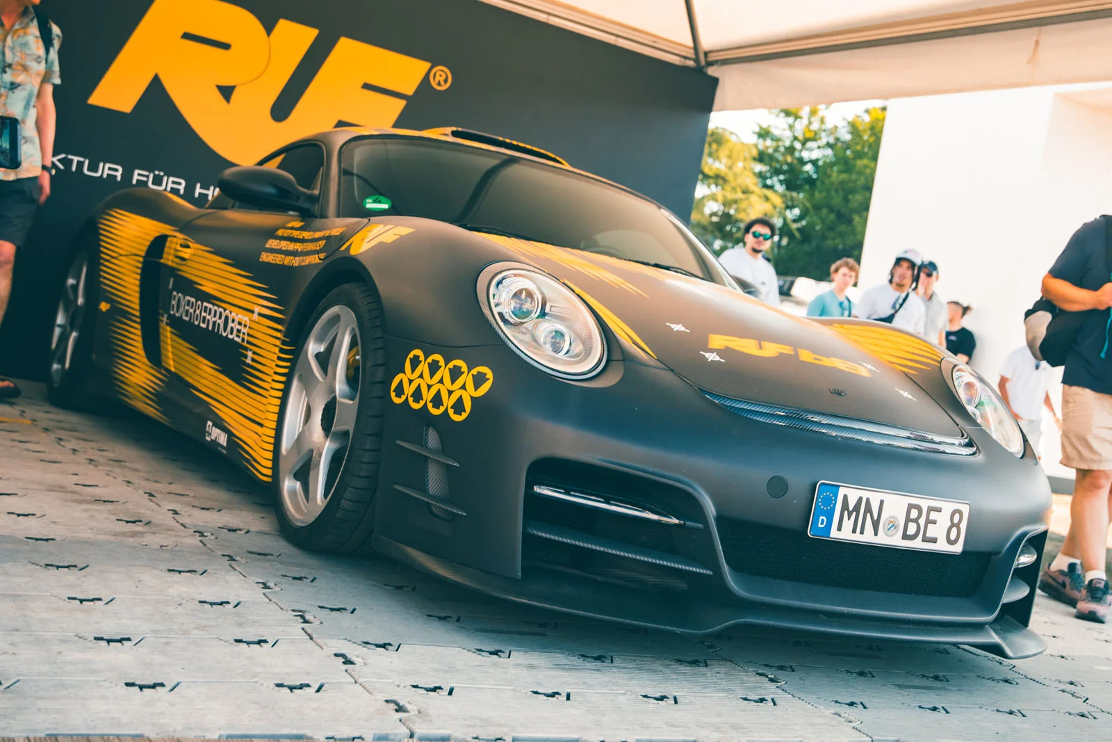 Ruf unveils a 1000bhp flat-eight prototype at Goodwood