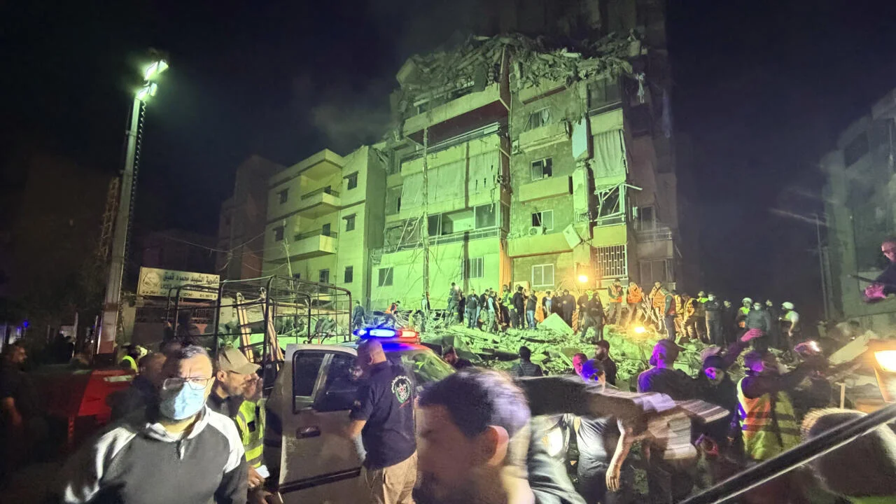 Beirut strike claims Hezbollah commander as Israel broadens Lebanon campaign