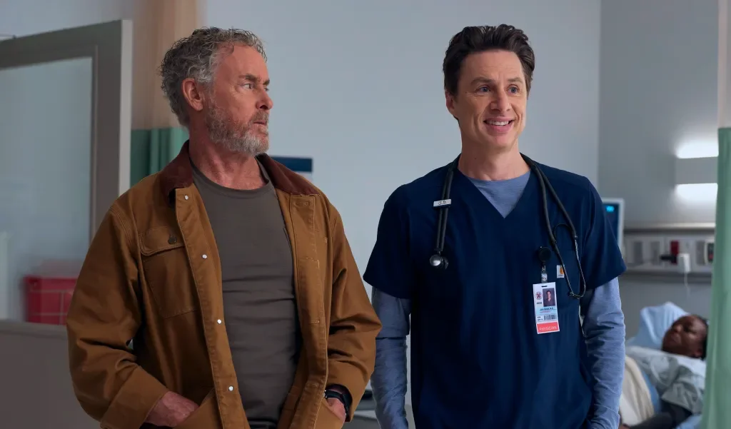 McGinley Teases Dr. Cox Shock, Jordan Return, and a Bigger Season 2