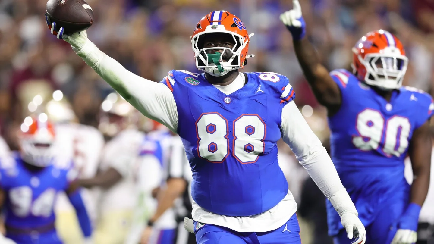 Vikings land towering DT Caleb Banks with 18th pick