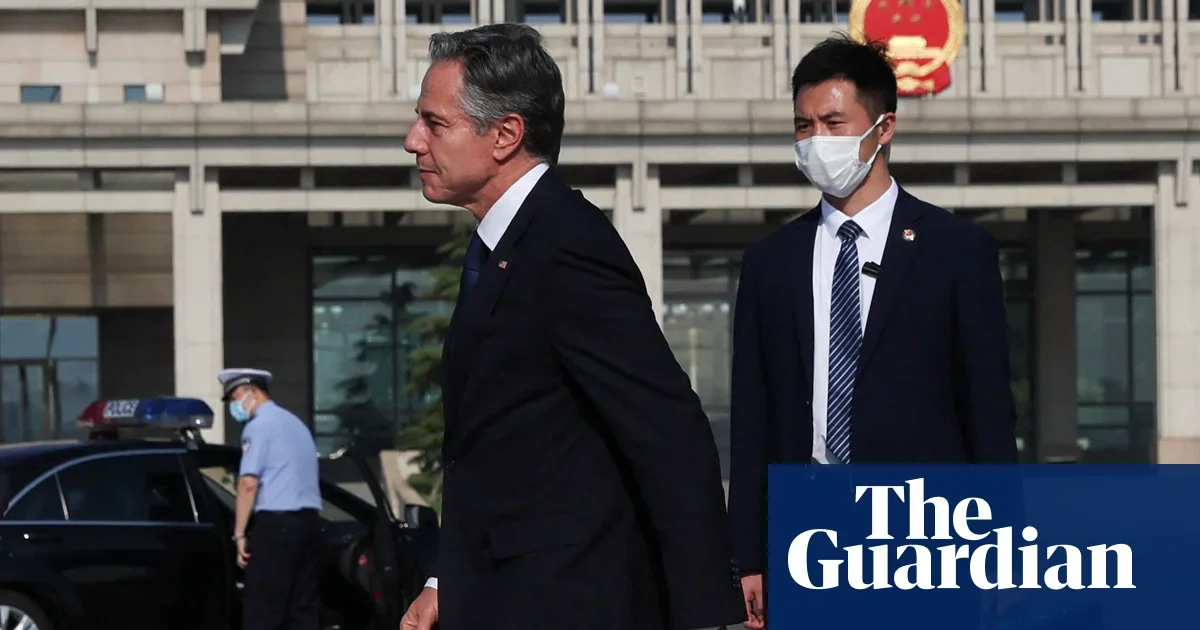 Blinken's China visit faces tension and low trust.