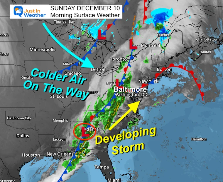 Impending Snowstorm Threatens Flooding and Windy Conditions