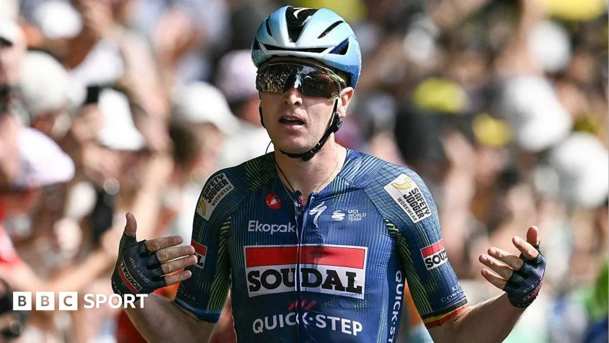 Merlier powers to Stage 7 sprint win as Pogacar extends Tour lead