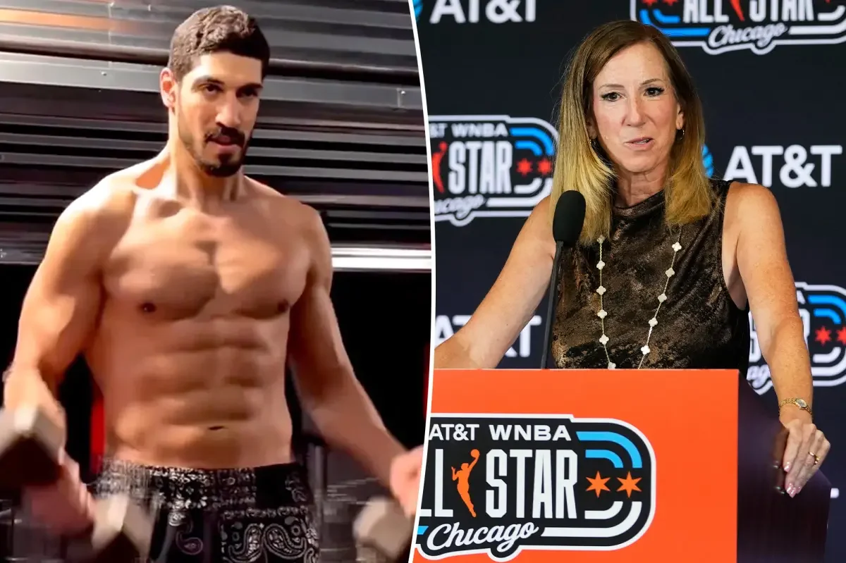 Enes Kanter Freedom kicks off WNBA transition with shirtless workout video