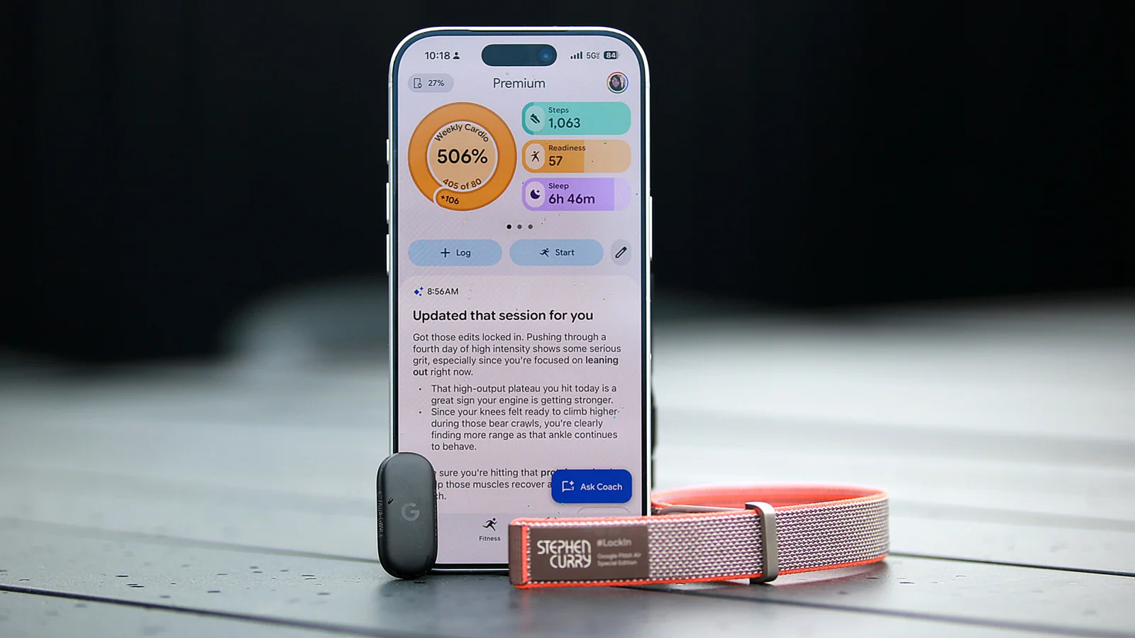 Google Health's Fitbit Air blends AI coaching with a screenless wearable
