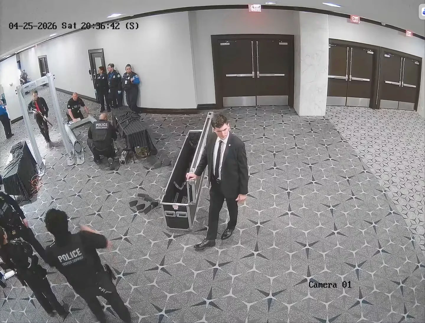 Pirro releases video she says shows gunman firing at Secret Service during WHCD