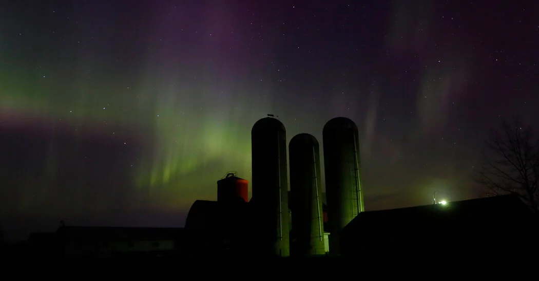 "Northern Lights Illuminate Skies Across the U.S."