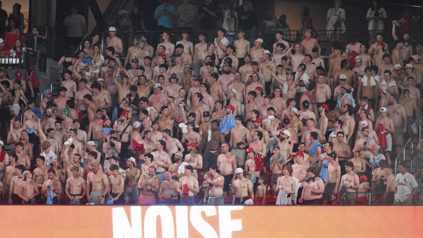 Cardinals Walk Off Royals as Shirtless Section Ignites Busch Stadium