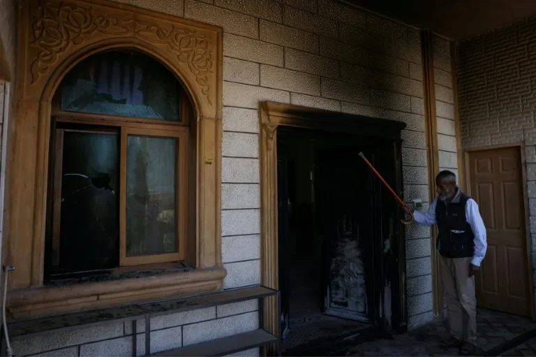 West Bank arson: settlers torch mosque and dairy factory in Al-Tuwani