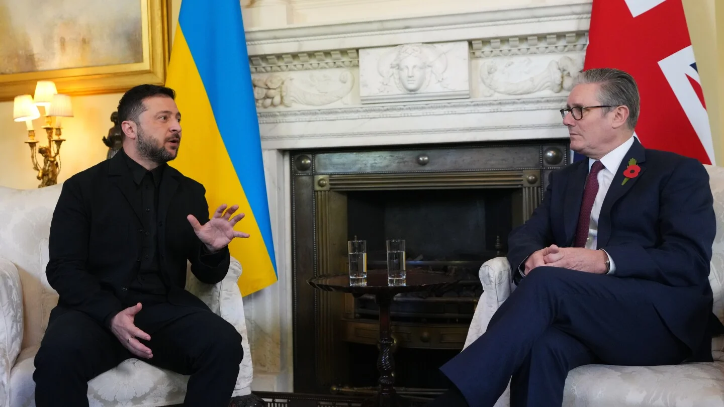 Zelenskyy urges Europe to strengthen support for Ukraine amid London talks