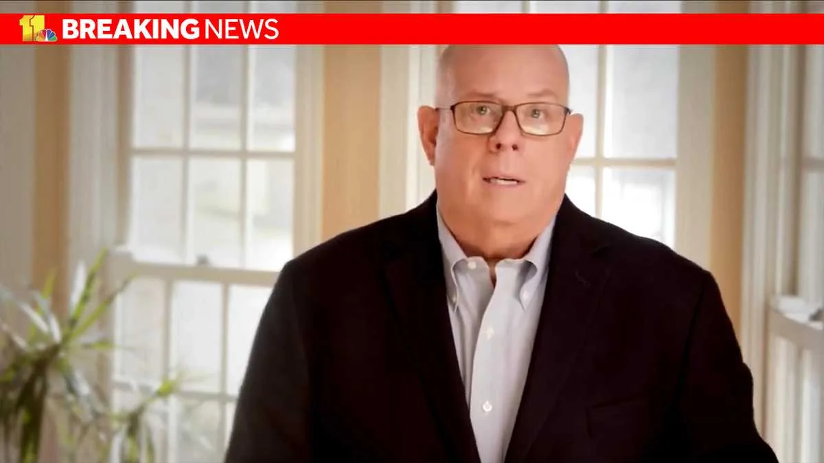 "Former Maryland Gov. Larry Hogan Announces Republican Senate Run"