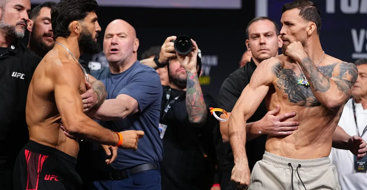 Tsarukyan Triggers Near-Scuffle at UFC 331 Weigh-In With Ruffy
