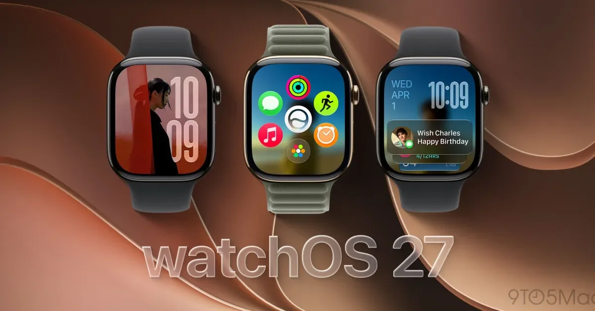 watchOS 27 Keeps Liquid Glass Slider Off Apple Watch, Applies Subtle Visual Tweaks