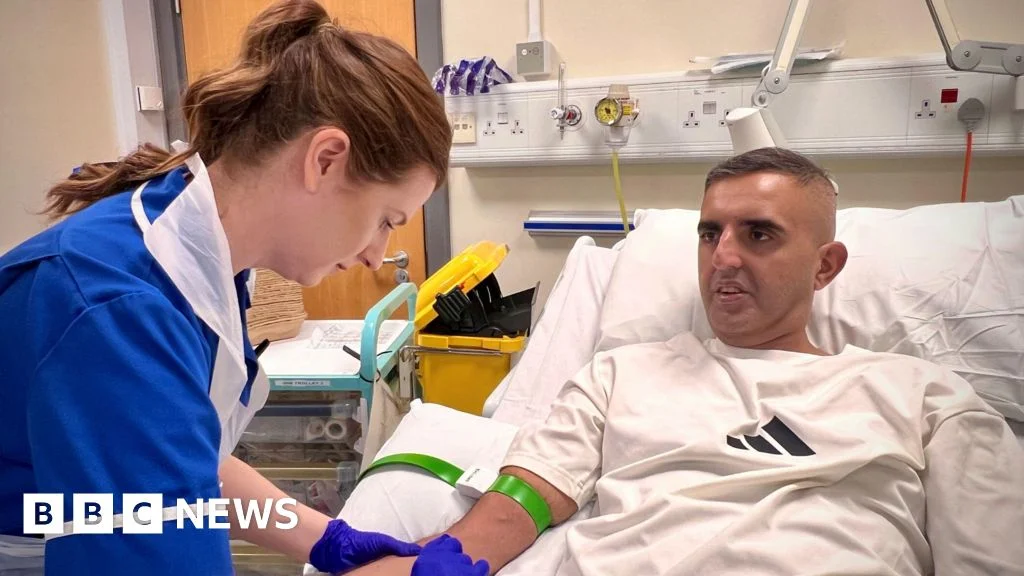 Rotherham man begins groundbreaking MS CAR T trial in Sheffield