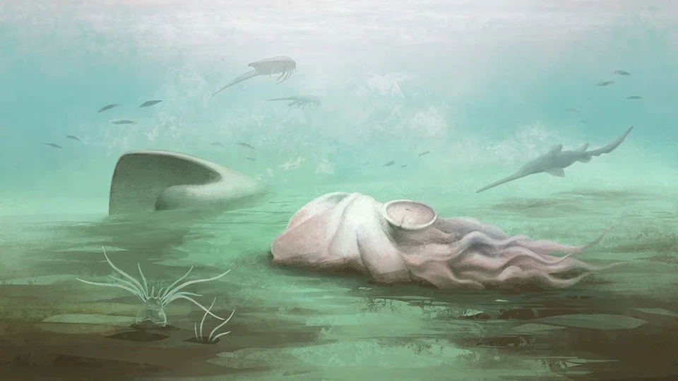 Ancient fossil labeled oldest octopus debunked: a nautiloid, not an octopus