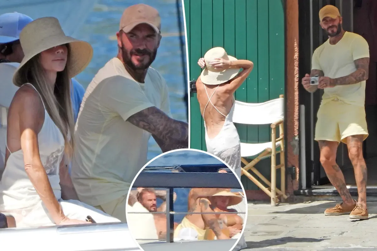 Beckham’s Portofino Photo Op: David Captures Victoria on a Luxe Family Getaway