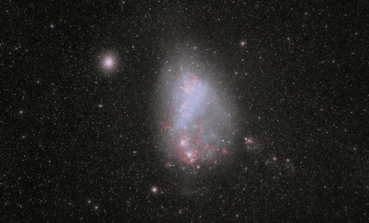 Four-Hour Ground-Based Shot Reveals Neighboring Galaxy in Unprecedented Detail