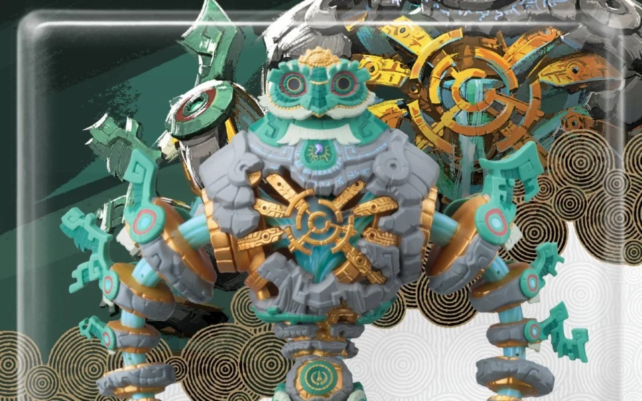 Mineru's Construct Amiibo Goes Up for Pre-Order with Poseable Arms and Glider Flair