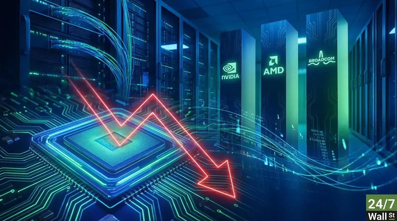 Dip-Buy Window Opens for Nvidia, AMD, Broadcom Amid AI Chip Selloff