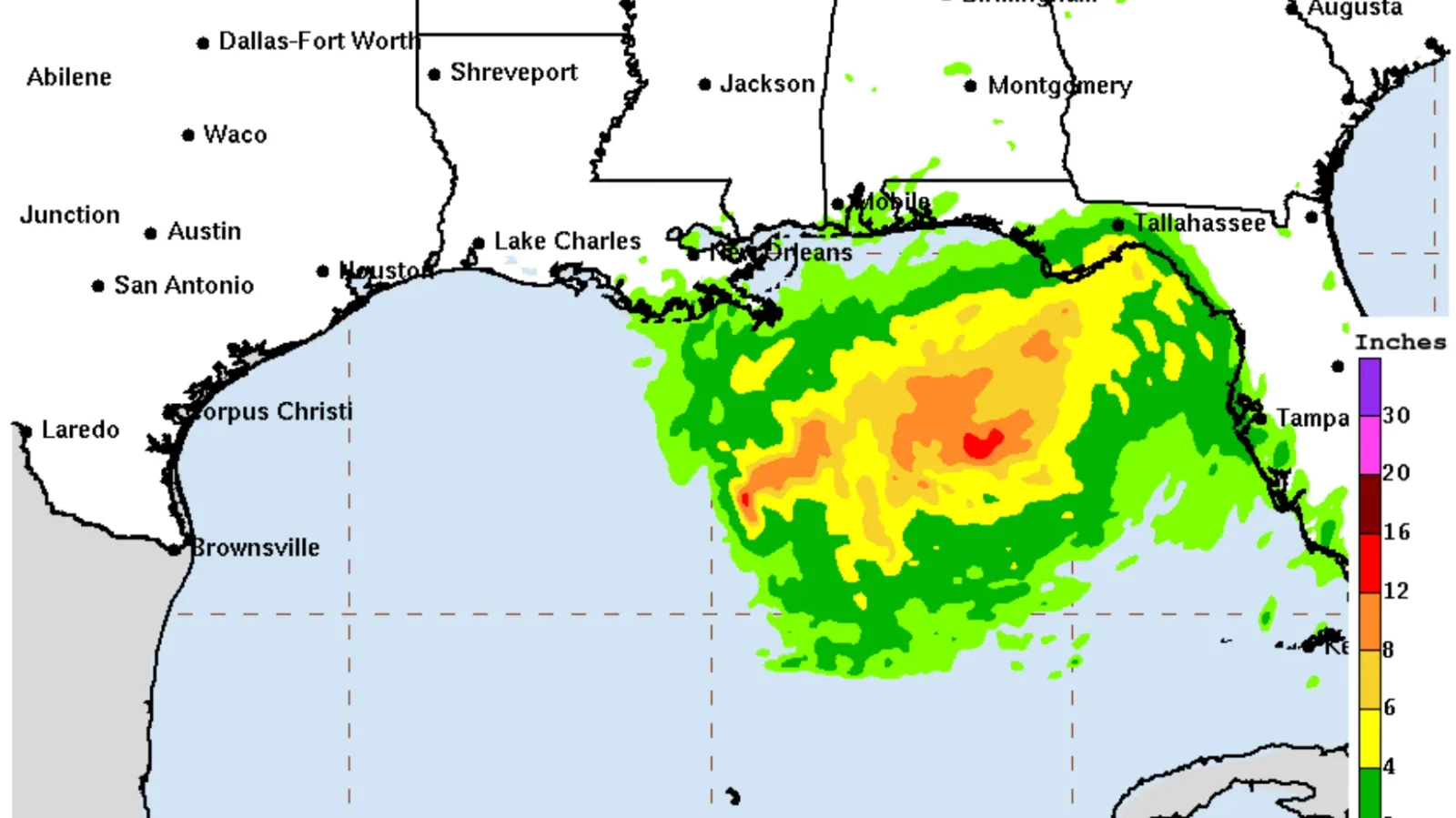 Gulf Coast braces for possible tropical storm as depression forms