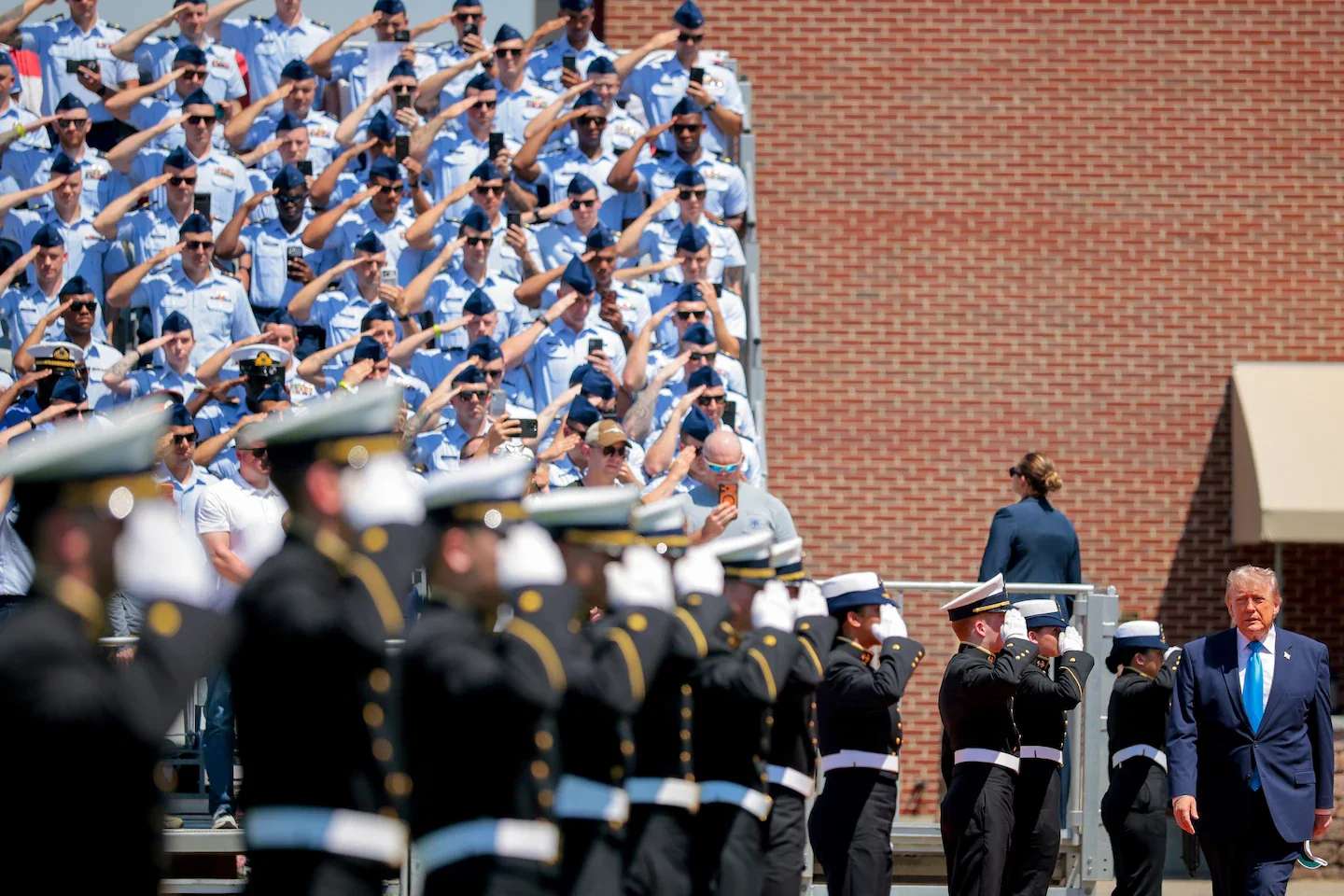 Trump calls Coast Guard grads to help lead national resurgence