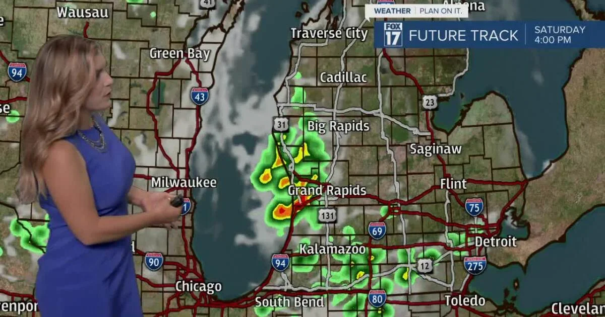 Weekend Weather: Showers and Cooler Temps Expected