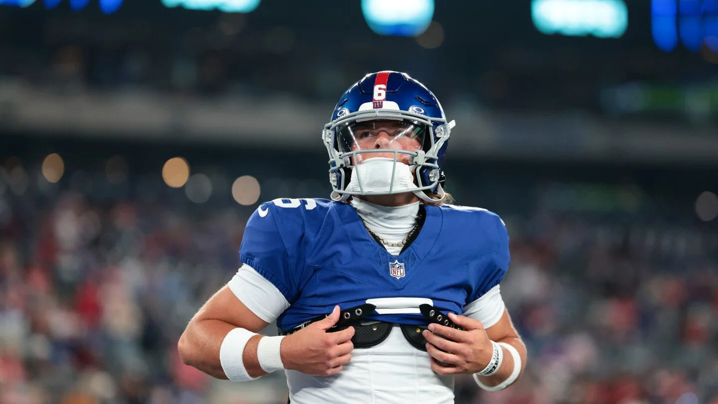 Giants' Jaxson Dart Ready to Lead as Starting Quarterback