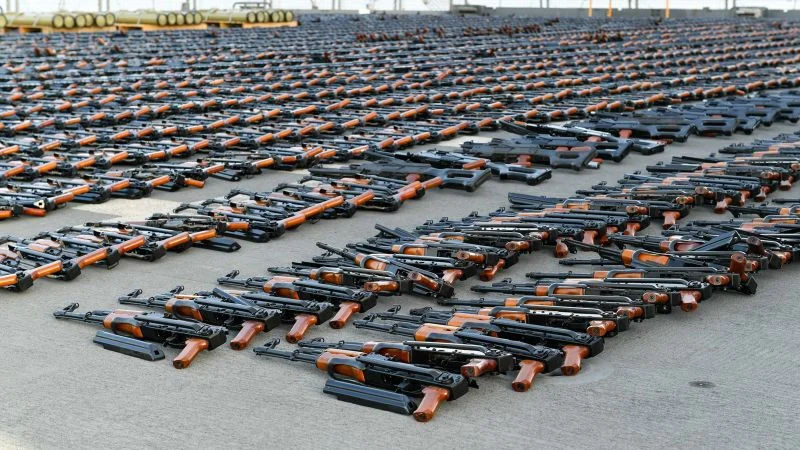 "US to Transfer Seized Iranian Weapons to Ukraine in Exclusive Move"