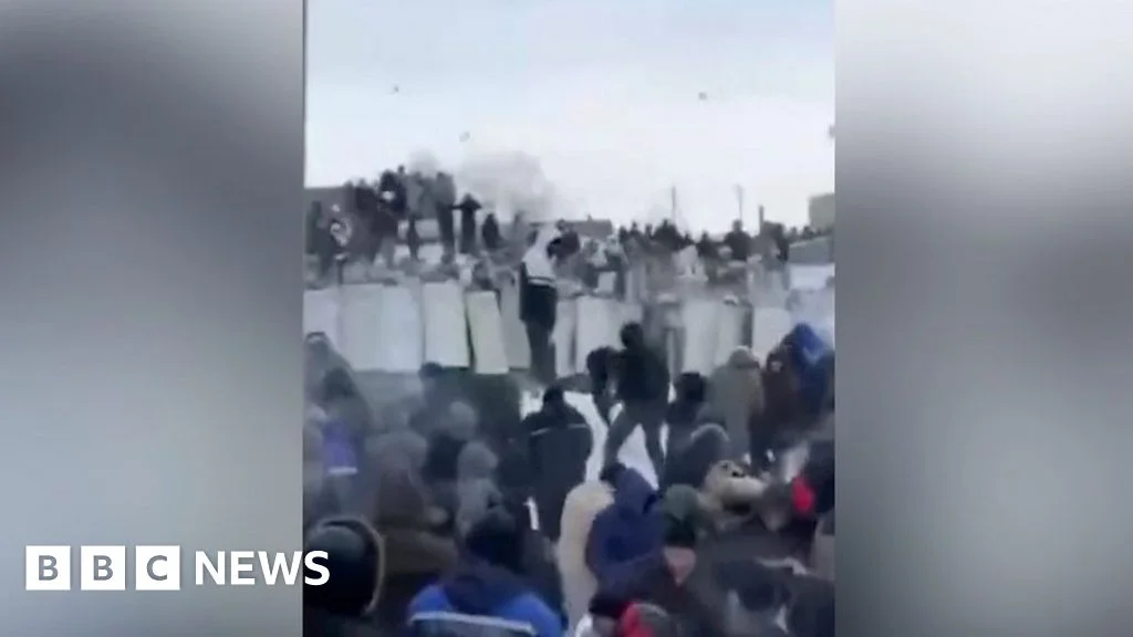 "Activist Jailed as Russia Protesters Hurl Snowballs at Police"