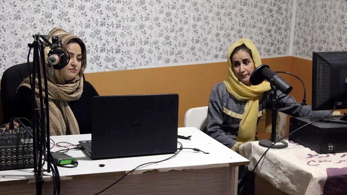 Taliban shuts down women-run radio station in Afghanistan for playing music during Ramadan.