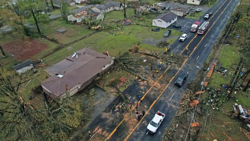 Tornadoes wreak havoc across South, Midwest, and beyond.
