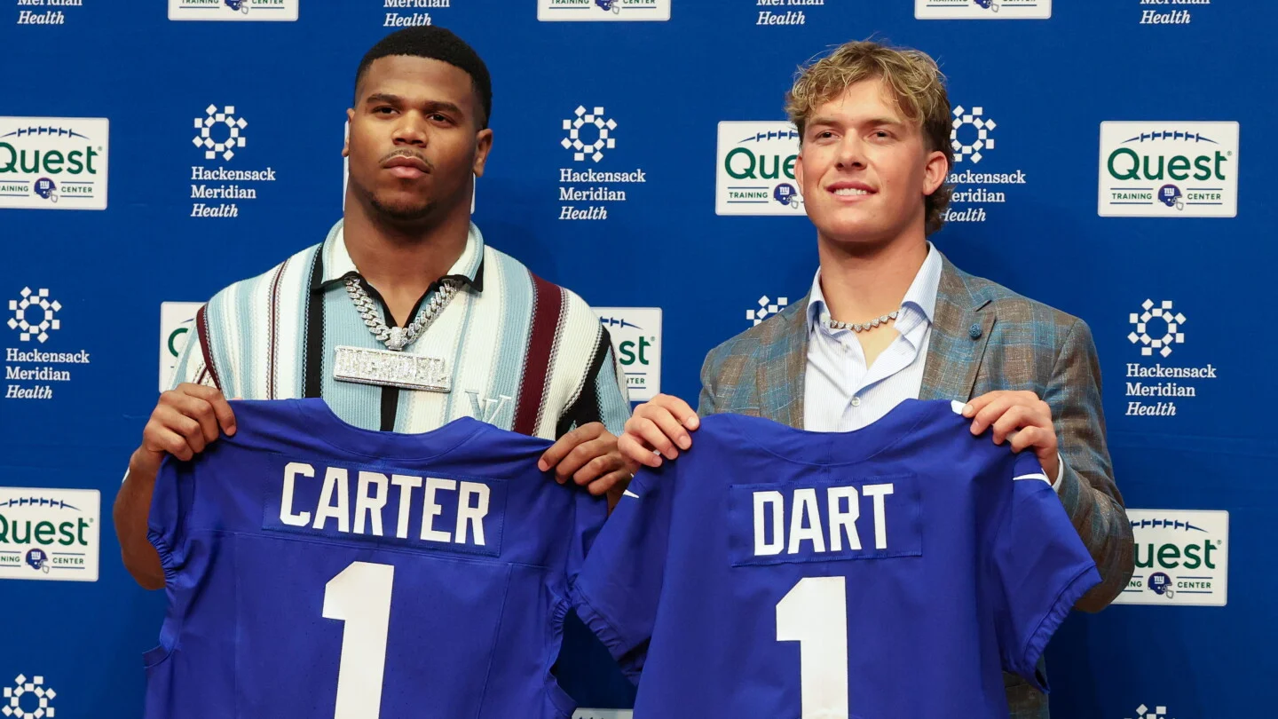 Dart-Carter Fallout Set to Lead Giants OTAs