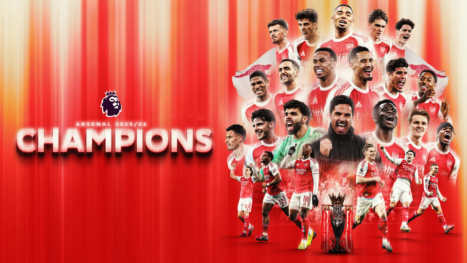 Arsenal clinch 2025/26 Premier League title after City stumble