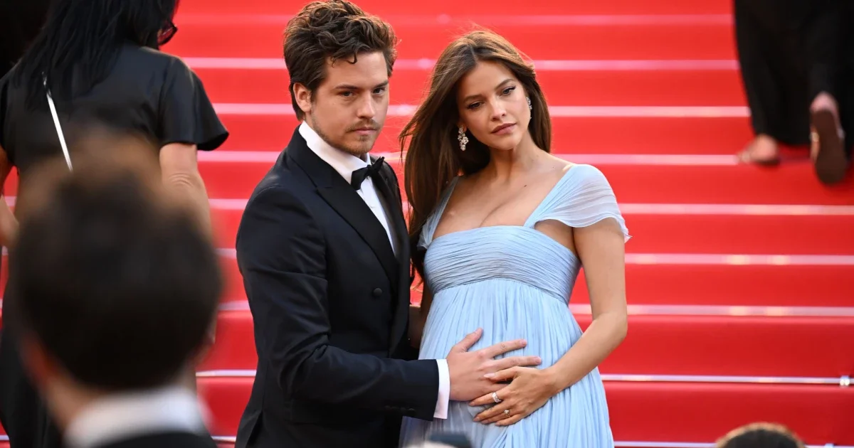 Palvin and Sprouse Reveal First Baby on Cannes Red Carpet