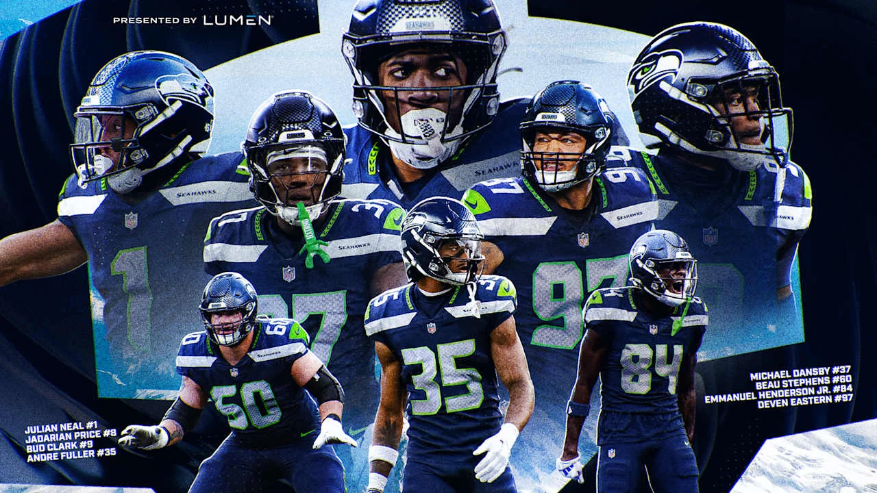 Seahawks Reveal 2026 Rookie Jersey Numbers, Jadarian Price Wears No. 8