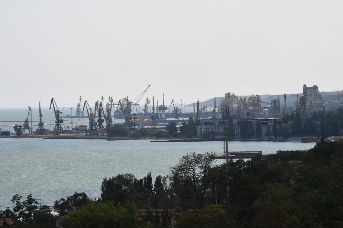 Ukraine Blasts Occupied Mariupol Port, Crippling Russian Logistics