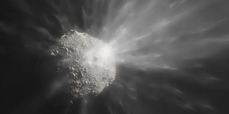Insights into aftermath of intentional asteroid impact revealed by VLT data.