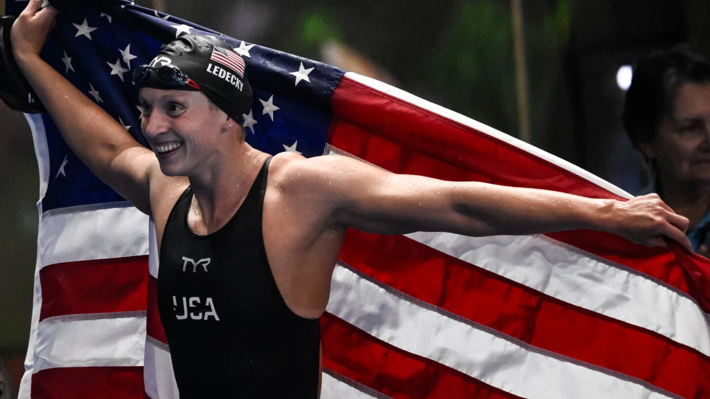 Ledecky extends 16-year 1500m dominance at Pan Pacs as U.S. clocks mixed medley world record