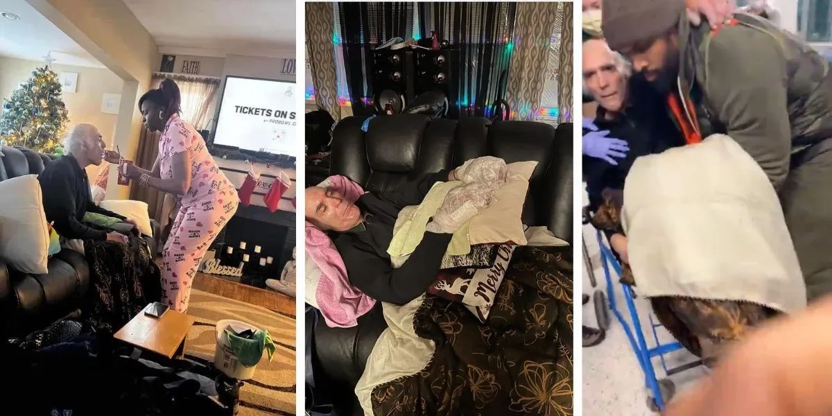 Social media hero rescues elderly man trapped in snow
