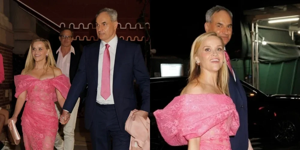 Reese Witherspoon and Oliver Haarmann Step Out Holding Hands After Elle Premiere