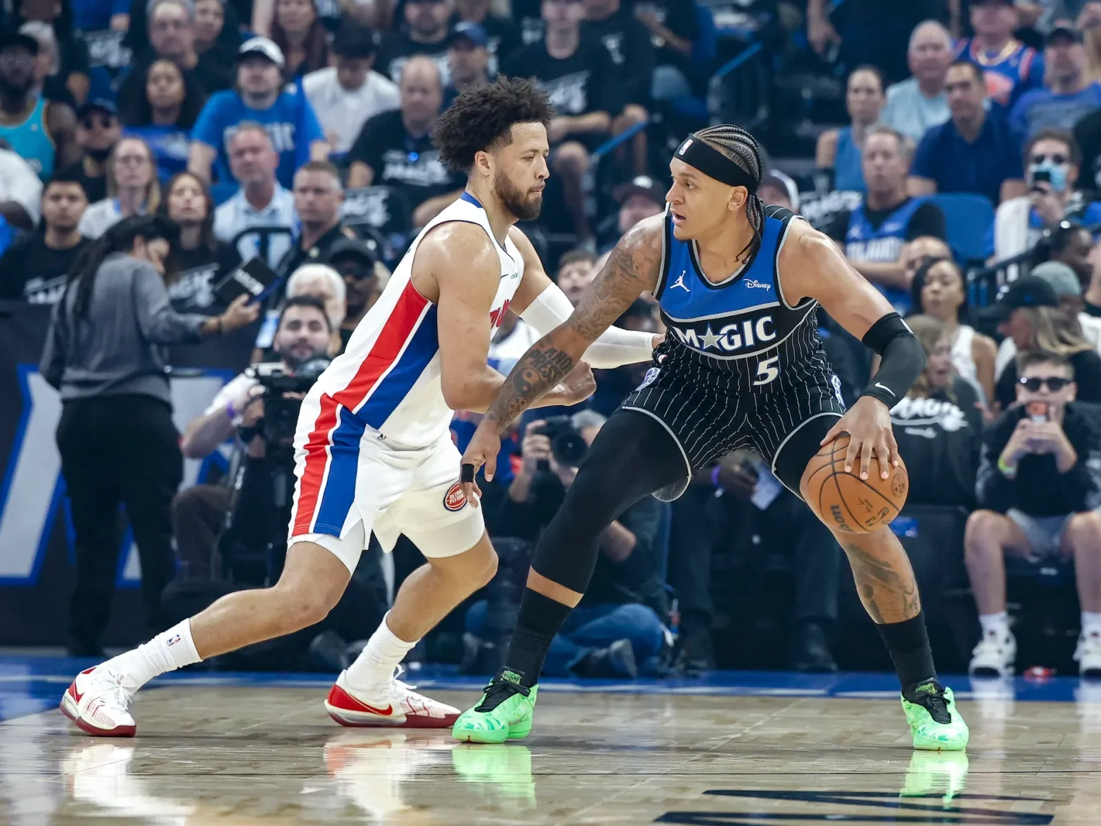 Magic Pushes Pistons Toward an Uphill Playoff Battle