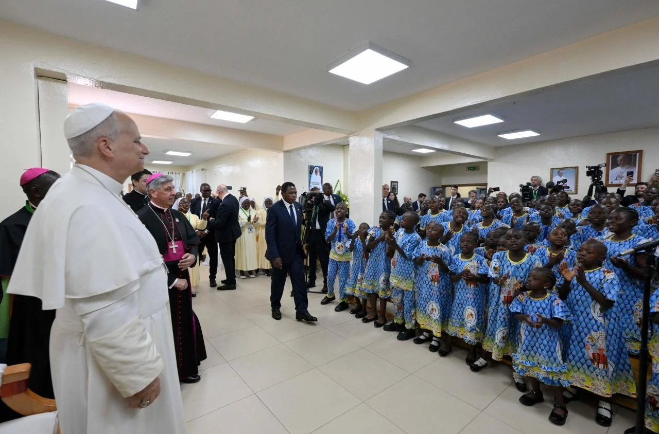 Pope Leo XIV Visits Cameroon's Ngul Zamba Orphanage, Emphasizing That No One Is Forgotten