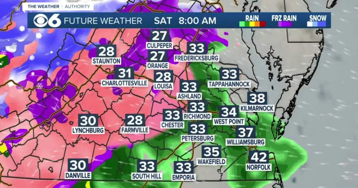 "Preparations Underway for Saturday's Winter Storm and Icy Conditions"