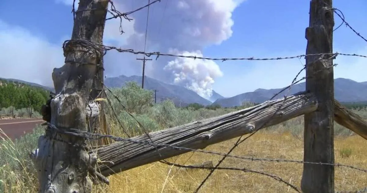 Two aboard firefighting helicopter crashes near Richfield amid Widemouth 2 Fire