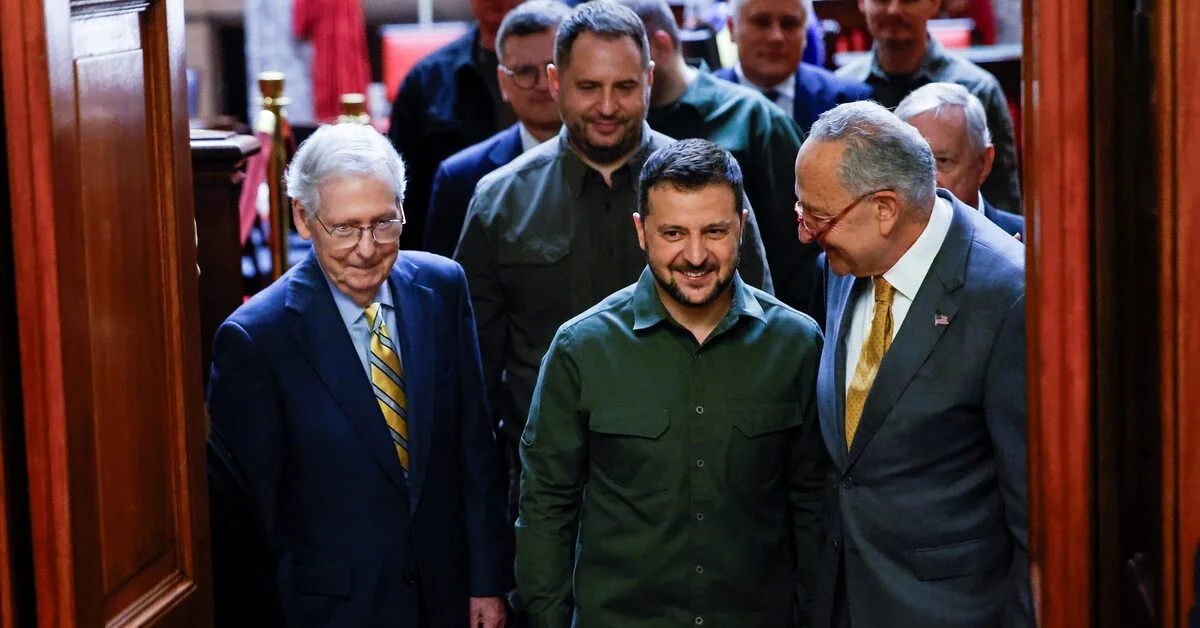 Ukraine's Zelenskiy seeks US support amid Russian aggression